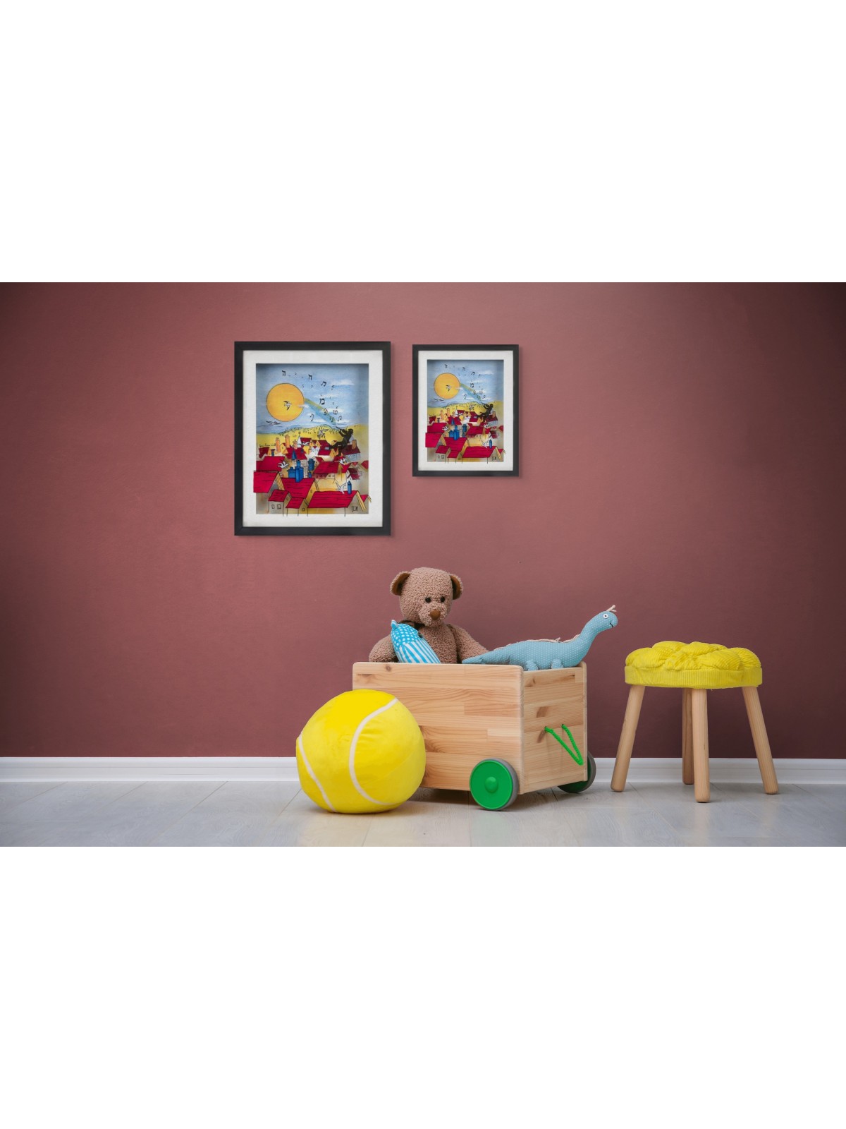 Melody of Tradition - Fiddler on the Roof 3D Paint , Tu B'Av Gifts , I