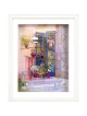 3D Glass Painting of a Charming Balcony with Goat  , Tu B'Av Gifts , I