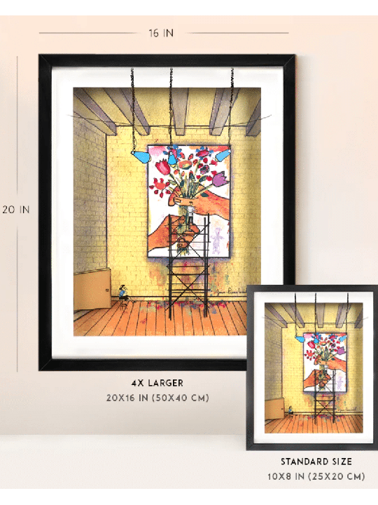 Joyeux anniversaire peinture 3D romantique sur verre, cadeaux Tu B'Av, Isra