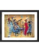 Jazz Band 3D Painting on Glass - Wall Art for Musi , Tu B'Av Gifts , I