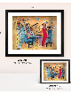 Jazz Band Peinture 3D sur verre - Art mural pour Musi , Cadeaux Tu B'Av , I
