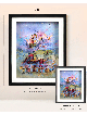 City of Prayers - Multicolored Jerusalem 3D Glass  , Tu B'Av Gifts , I