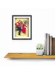 Dancing Couple 3D Painting on Glass - Romantic Pai , Tu B'Av Gifts , I