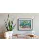 Childhood Memories - 3D Glass Painting of an Oak T , Tu B'Av Gifts , I