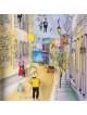 The Floating Street 3D Fantasy Painting on Glass , Tu B'Av Gifts , Isr
