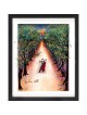 Moonlight Dance Romantic 3D Painting on Glass , Tu B'Av Gifts , Israel
