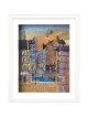 Peinture 3D colorée de la vieille ville de Paris Morning Glow, cadeaux Tu B'Av, I