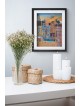 Peinture 3D colorée de la vieille ville de Paris Morning Glow, cadeaux Tu B'Av, I