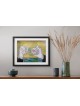 Magical Hands - Framed 3D Glass Painting of Cards  , Tu B'Av Gifts , I