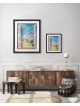 Window to Joy 3D Painting on Glass of Kids Play Sk , Tu B'Av Gifts , I