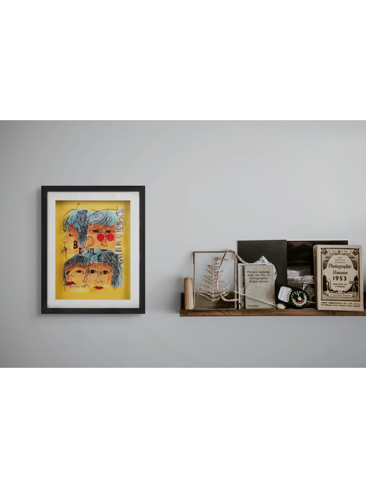 The Beatles Peinture 3D sur verre - Music Lovers Gi , Tu B'Av Gifts , I
