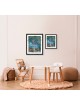Tree of Life Painting of 3D Artwork on Glass with  , Tu B'Av Gifts , I