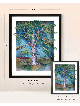 Peinture d'arbre de vie d'œuvres d'art 3D sur verre avec, cadeaux Tu B'Av, I