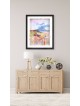 3d Painting On Glass of a Child on the Beach with  , Tu B'Av Gifts , I