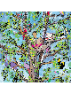 Magical Tree with Winged Friends 3D Glass Artwork  , Tu B'Av Gifts , I
