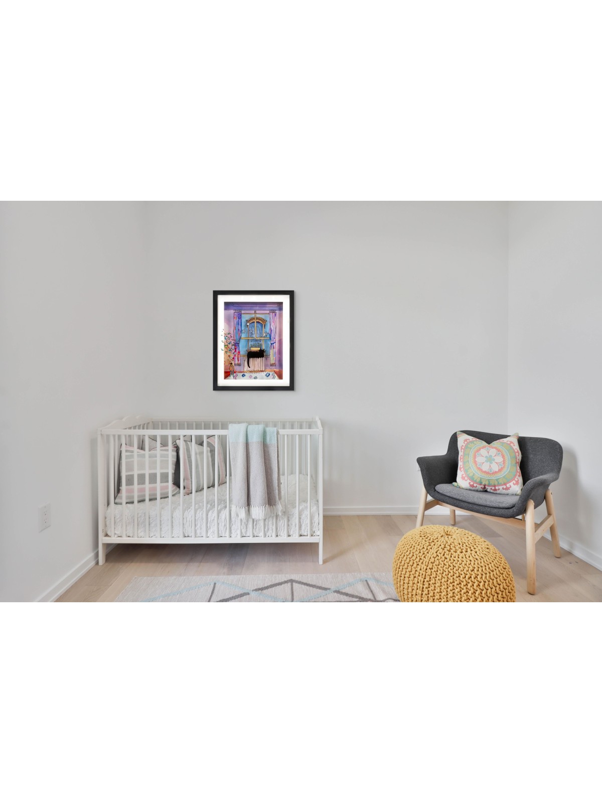 Open Birdcage and Cat 3D Glass Artwork Gift for Ca , Tu B'Av Gifts , I