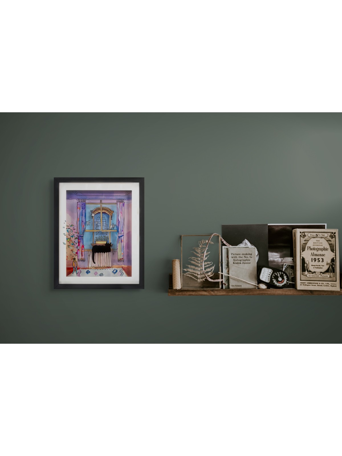Cage à oiseaux ouverte et chat, illustration en verre 3D, cadeau pour Ca, cadeaux Tu B'Av, I