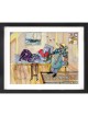 Seaside Serenade Romantique Peinture 3D sur verre , Cadeaux Tu B'Av , Israe