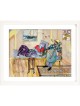 Seaside Serenade Romantique Peinture 3D sur verre , Cadeaux Tu B'Av , Israe