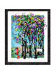 3D Painting on Glass of Colorful Magical Forest Wi , Tu B'Av Gifts , I