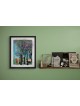 3D Painting on Glass of Colorful Magical Forest Wi , Tu B'Av Gifts , I