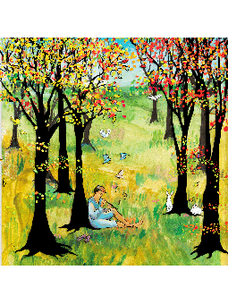 Symphonie dans la forêt : Masterp d'art mural d'automne 3D, Cadeaux Tu B'Av, I