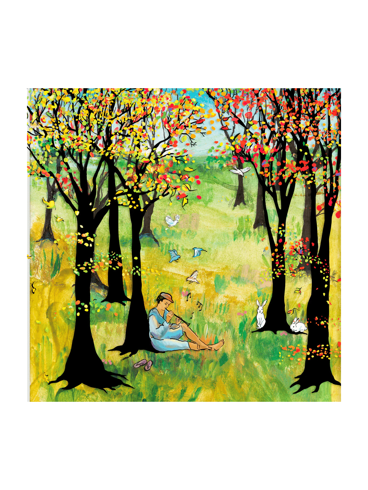 Symphonie dans la forêt : Masterp d'art mural d'automne 3D, Cadeaux Tu B'Av, I