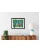 Forest Animals 3D Glass Art for Joyful Kids Room A , Tu B'Av Gifts , I