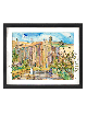 Grotte de Machpelah Elegance Peinture 3D sur verre wi , Cadeaux Tu B'Av , I