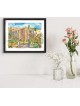 Cave of Machpelah Elegance 3D Painting on Glass wi , Tu B'Av Gifts , I