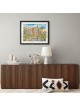 Grotte de Machpelah Elegance Peinture 3D sur verre wi , Cadeaux Tu B'Av , I
