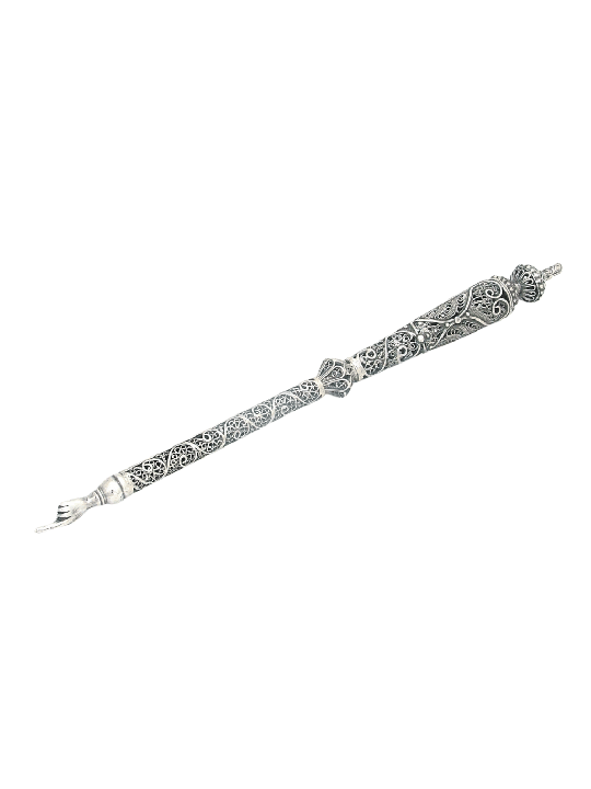 Pointeur de Torah en argent royal exclusif en filigrane, cadeaux de Pâque, Israël