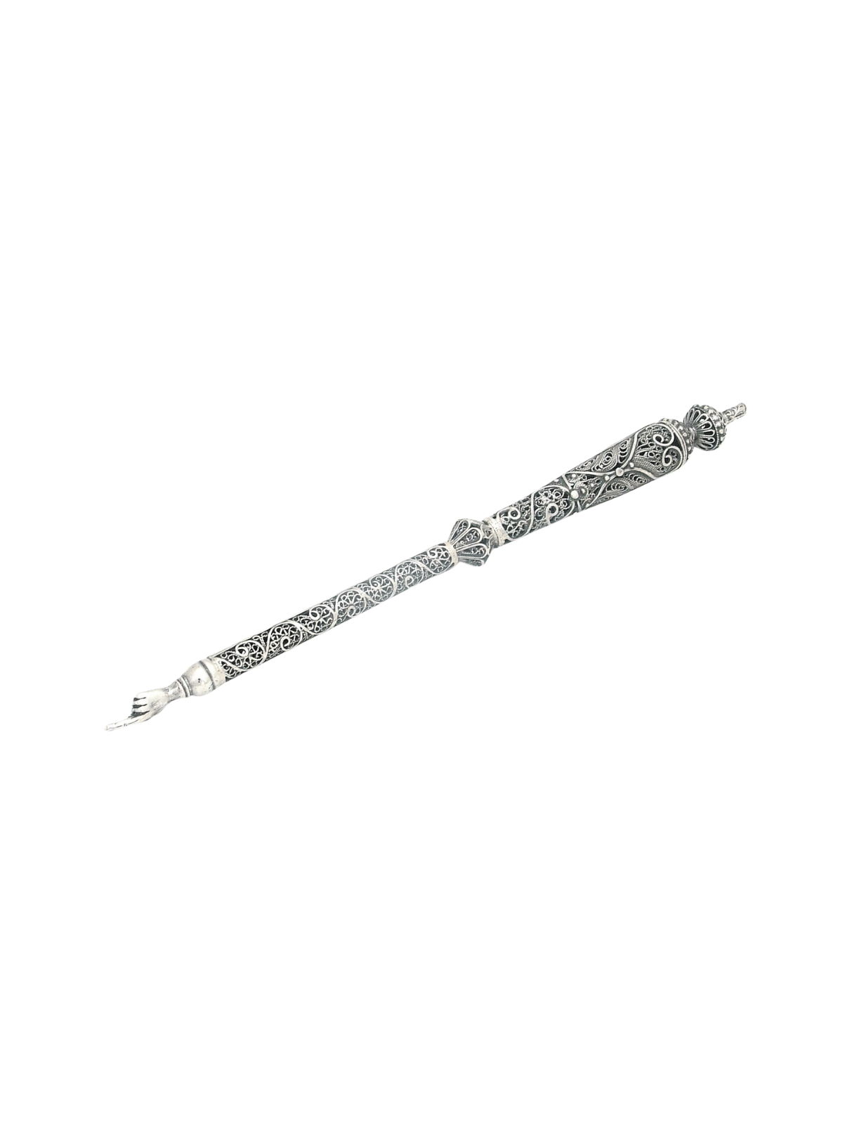 Pointeur de Torah en argent royal exclusif en filigrane, cadeaux de Pâque, Israël