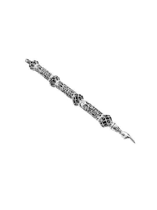 Decorated Royal Yemenite Average Size Yad Torah Po , Passover Gifts ,