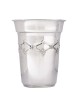 Coupe de Kiddush en argent sterling moderne, cadeaux de Pâque, Judaica israélienne