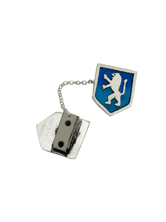 925 Sterling Silver Lion of Judah Tallit Clips , Tallit Clips , Israel