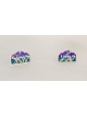 Sterling Silver Shema Israël Talit Clips , Clips Talit , Jud israélien