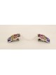 Sterling Silver Shema Israël Talit Clips , Clips Talit , Jud israélien