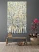 Yellowish Semi Abstract Painting of the Western Wa , Jewish Abstract A