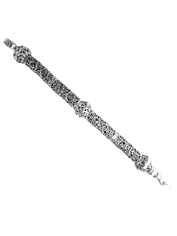 Luxurious Filigree Silver Torah Pointer for Bar Mi , Passover Gifts ,