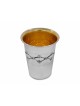 Coupe de Kiddouch en diamant en argent sterling, cadeaux de Pâque, Judaica israélienne