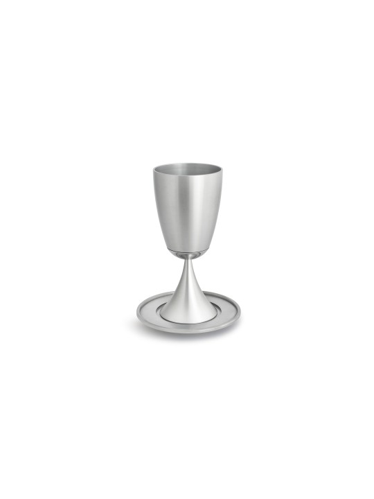 Ensemble de Kiddouche en aluminium anodisé, tasses de Kiddouche modernes, israélien