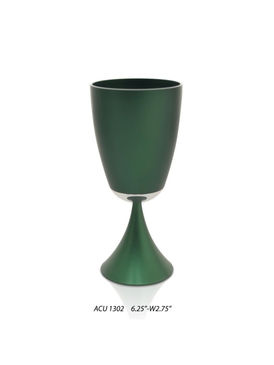 Ensemble de Kiddouche en aluminium anodisé, tasses de Kiddouche modernes, israélien