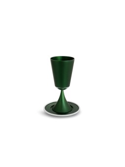 Kiddush Set Aluminium personnalisé , Coupes Kiddush modernes , Juda israélien
