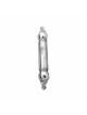 Étui Mezuzah en argent sterling fait à la main, cadeaux Tu B'Av, judaïque israélien