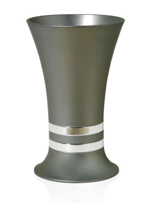 Ensemble de Kiddush en aluminium moderne personnalisé, tasses de Kiddush modernes, Israël