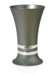 Personalized Modern Aluminum Kiddush Set , Modern Kiddush Cups , Israe