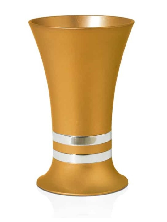 Ensemble de Kiddush en aluminium moderne personnalisé, tasses de Kiddush modernes, Israël