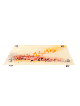 Shabbat Kodesh Glass Challah Board , Simchat Torah Gifts , Israeli Jud