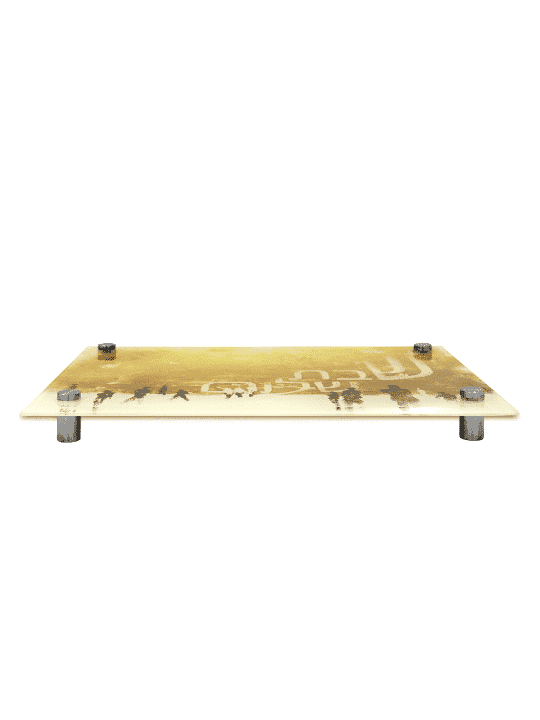 Verre Shabbat Shalom Challah Board , Cadeaux Simchat Torah , Jud israélien